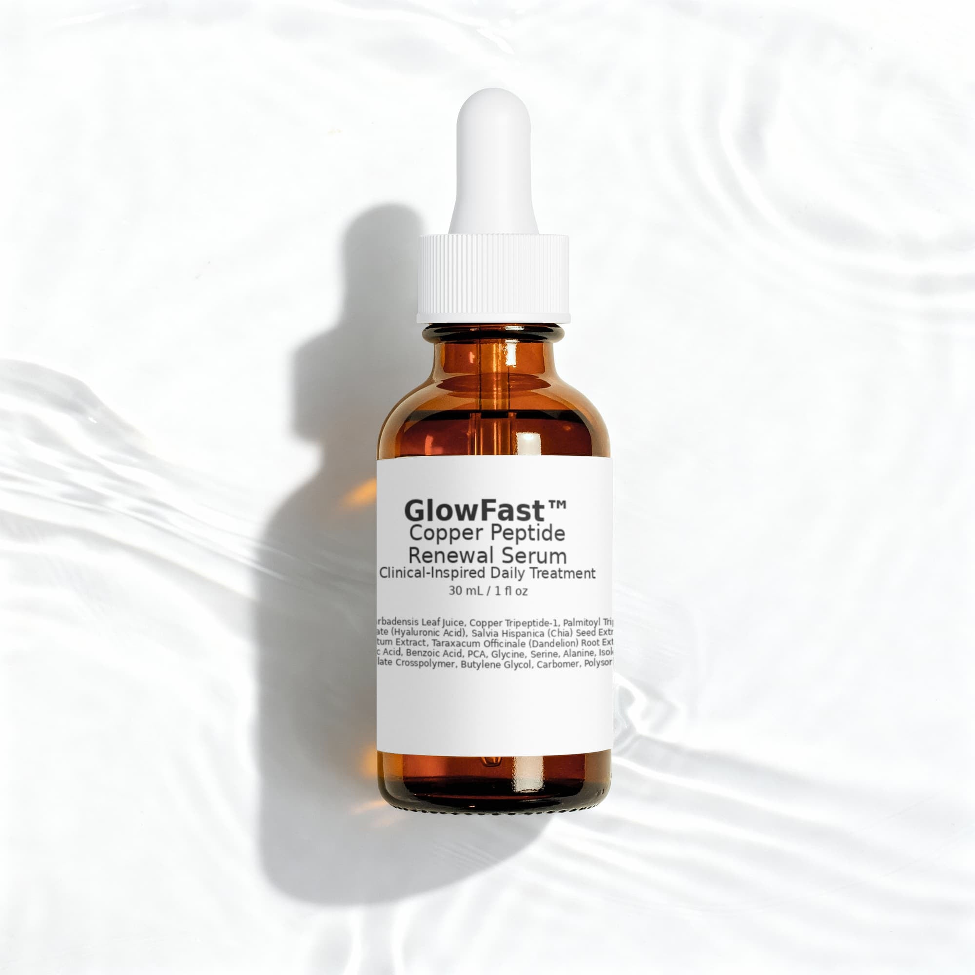 GlowFast Copper Peptide Renewal Serum