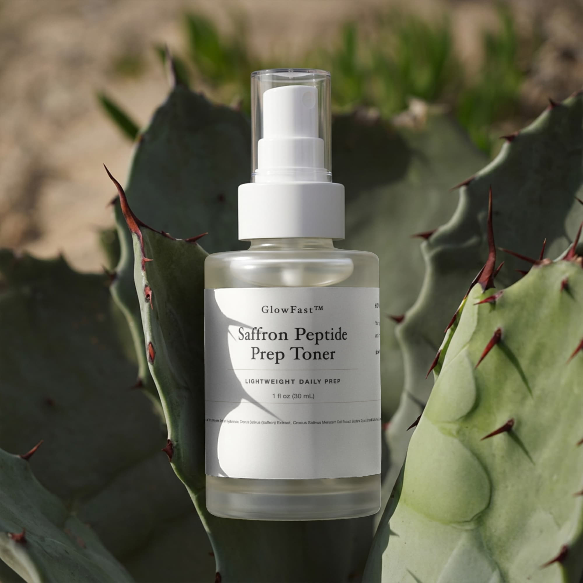 Saffron Peptide Prep Toner