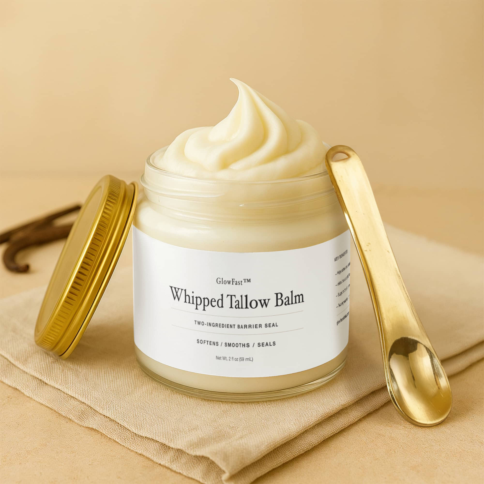 GlowFast Whipped Tallow Balm