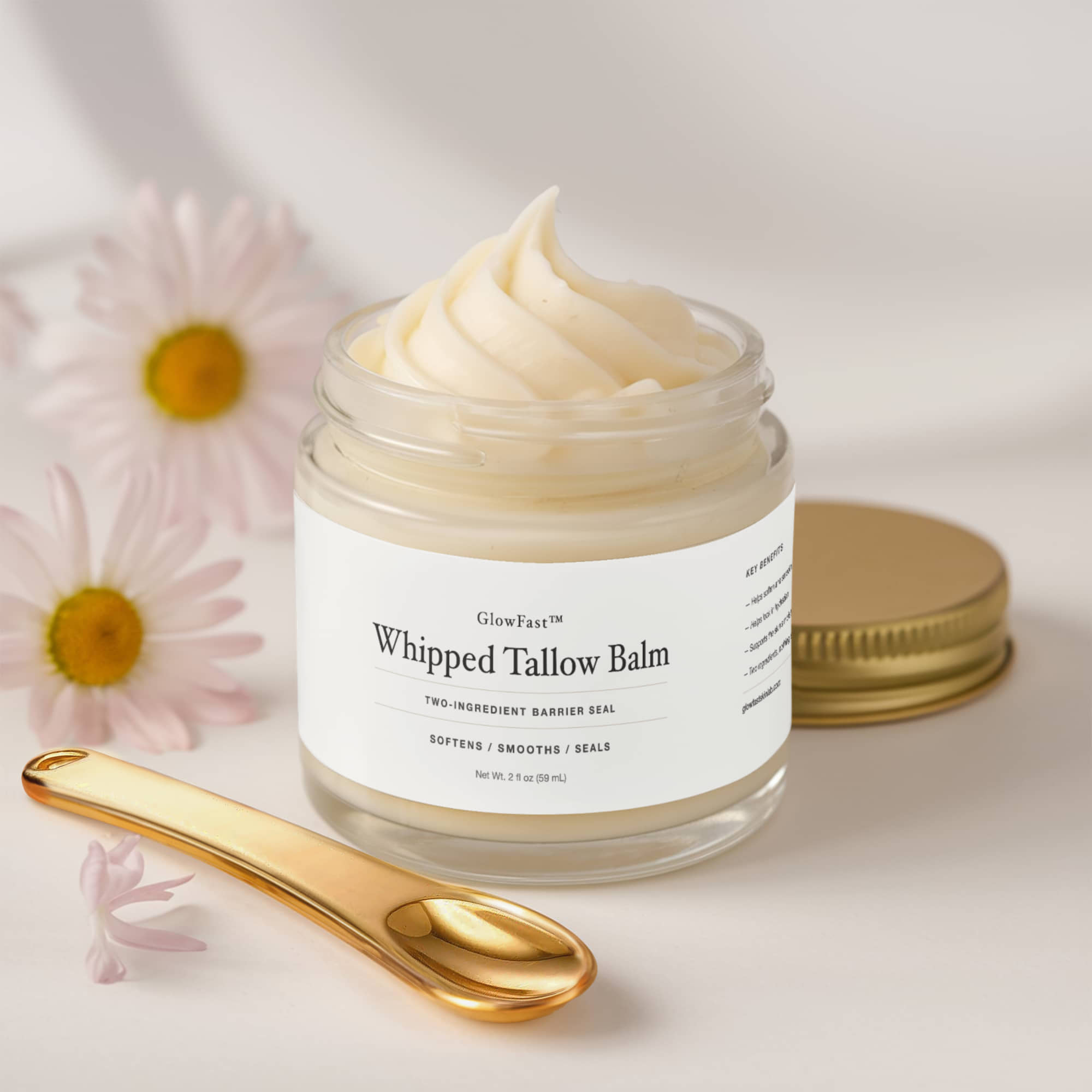 GlowFast Whipped Tallow Balm